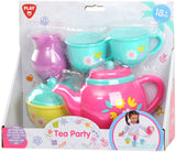 Playgo theeservies bloemen speelset - 7dlg.