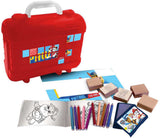 Multiprint paw patrol reis stempel- en kleurkoffer