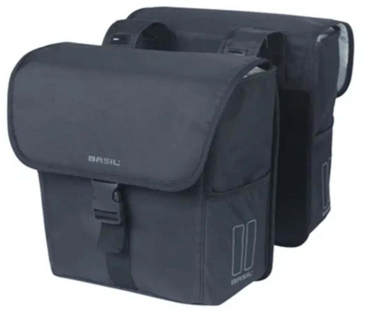 Basil b.v. tas basil go dubbel | zwart 32l