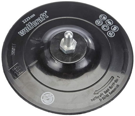 Wolfcraft - steunschijf voor boormachine ø 125 mm - 2223000