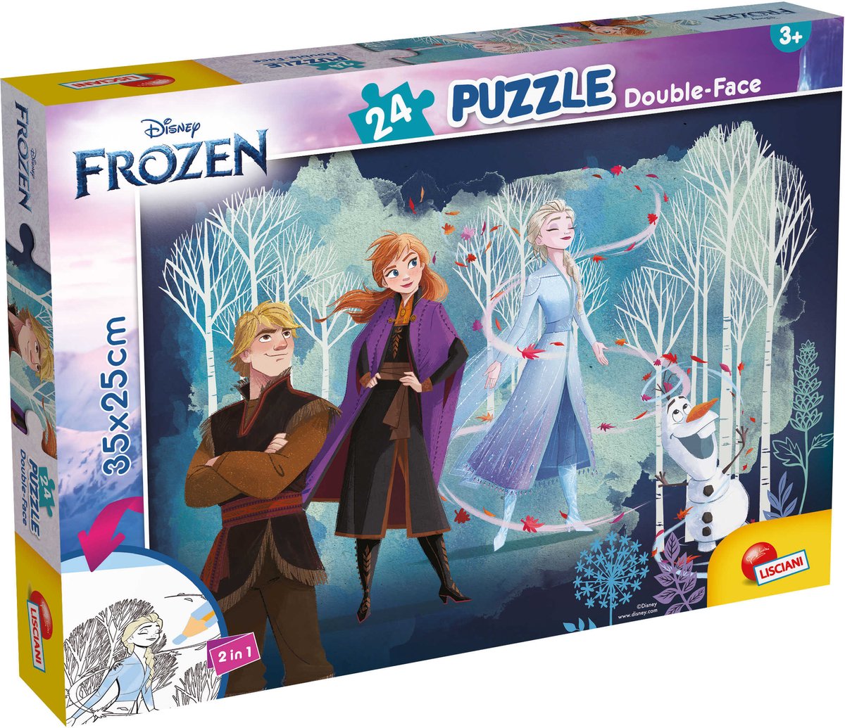 Lisciani disney puzzle df m-plus 24 frozen