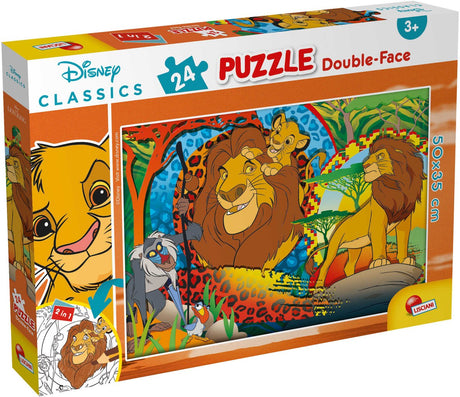 Lisciani disney puzzle df plus 24 re leone