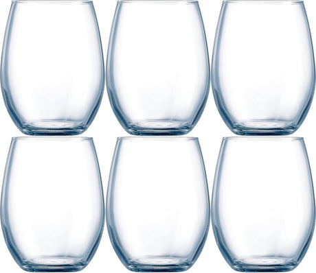 Chef sommelier primary tumbler - rond - 36 cl - helder - set-6