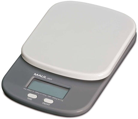 Maul start brievenweger 2 kg - grijs - kunststof - 1 stuk - 17 x 11 x 2.5 cm -