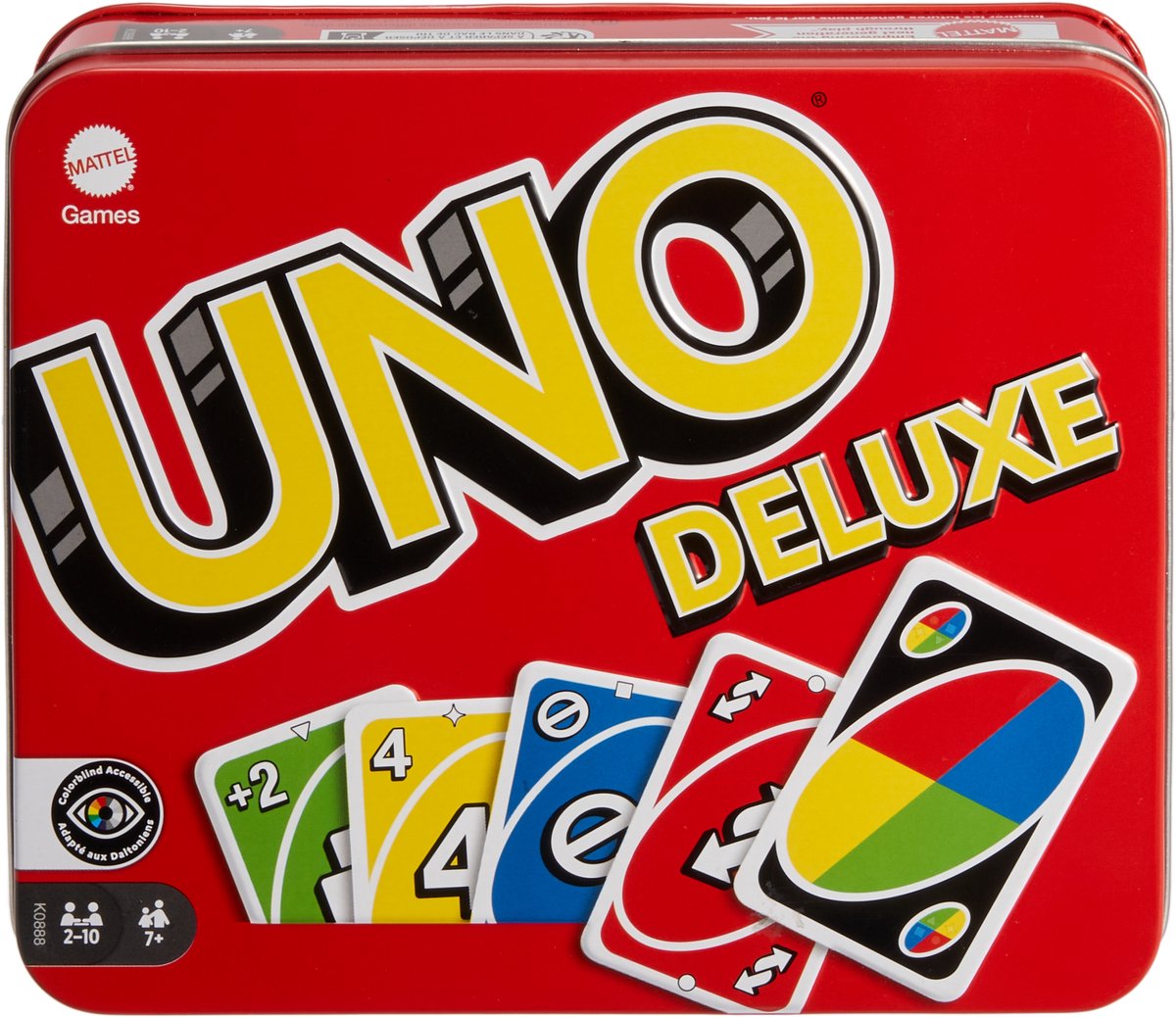 Mattel games uno deluxe kaartspel