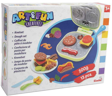 Simba art fun hamburgers maken kleiset