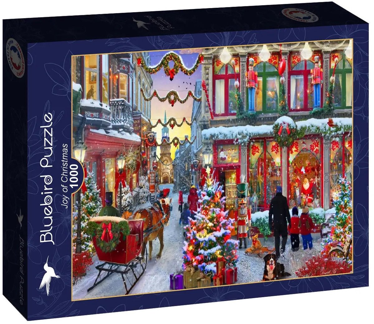 Bluebird puzzle legpuzzel joy of christmas - 1000 stukjes kerst.
