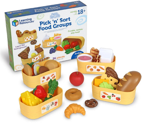 Learning resources speelgoed voedselgroepen set - educatief speelgoed. - 3+