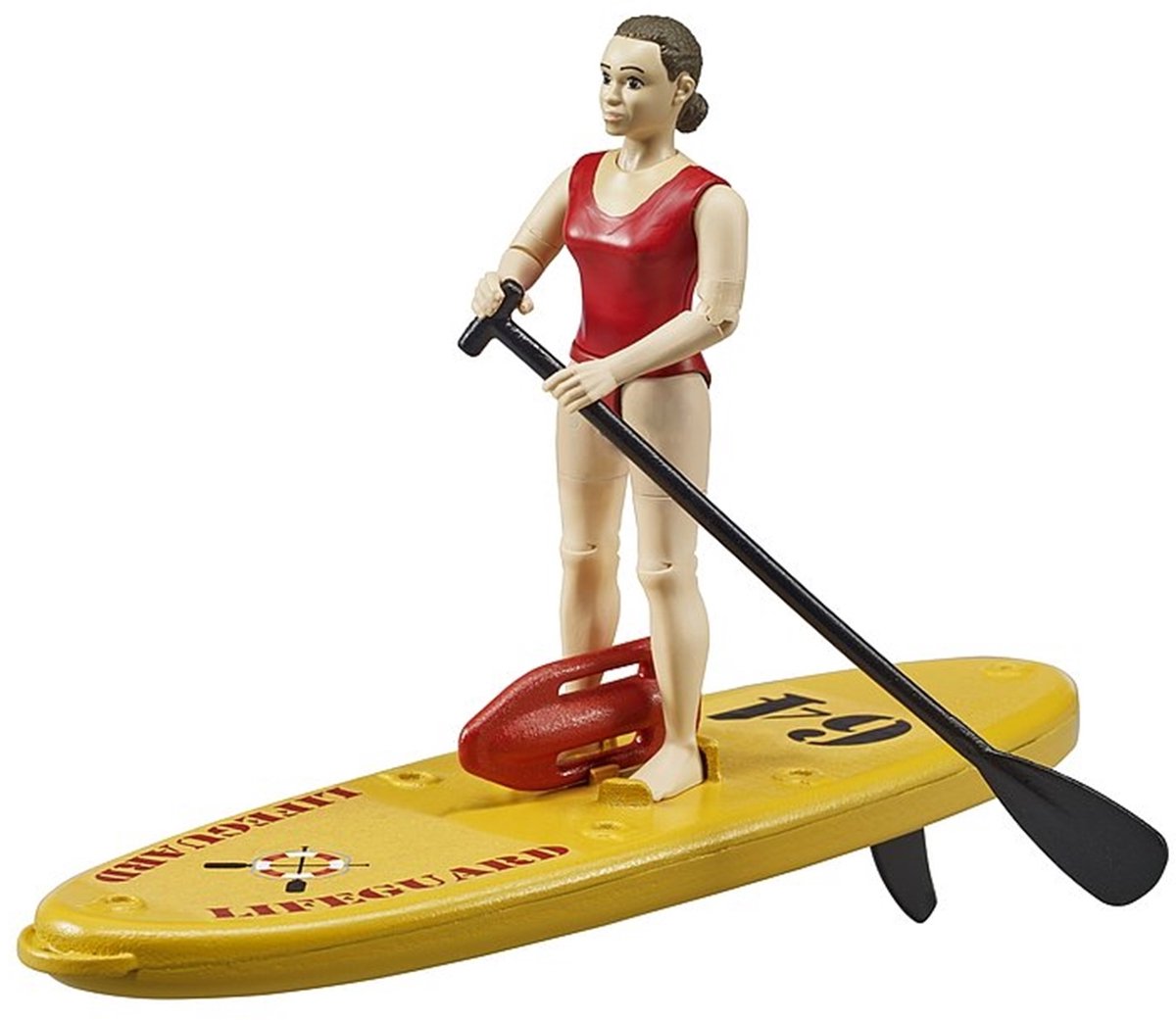 Bruder bworld lifeguard met stand up paddle board - vanaf 4 jaar - 62785