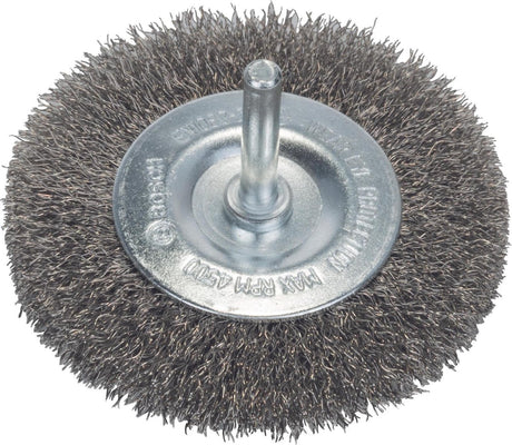 Bosch 6mm schijfborstel 80 gegolfd 0.2 inox