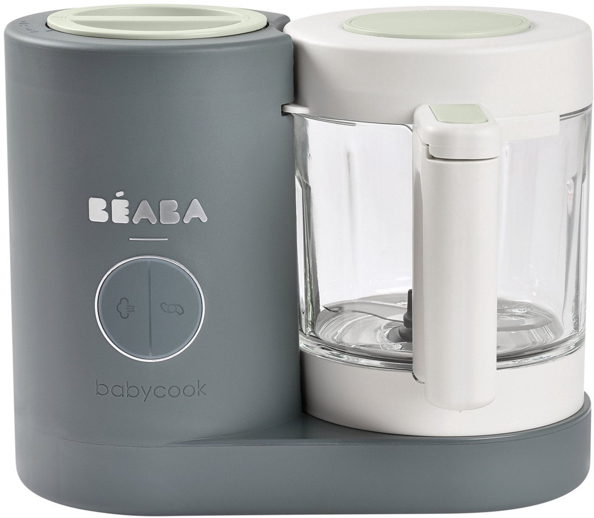 Béaba babycook® neo - 4-in-1 stoomkoker - babyvoeding bereider - foodprocessor - 1250 ml - grijs