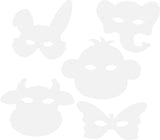 Creotime knutsel maskers dieren, 16st.