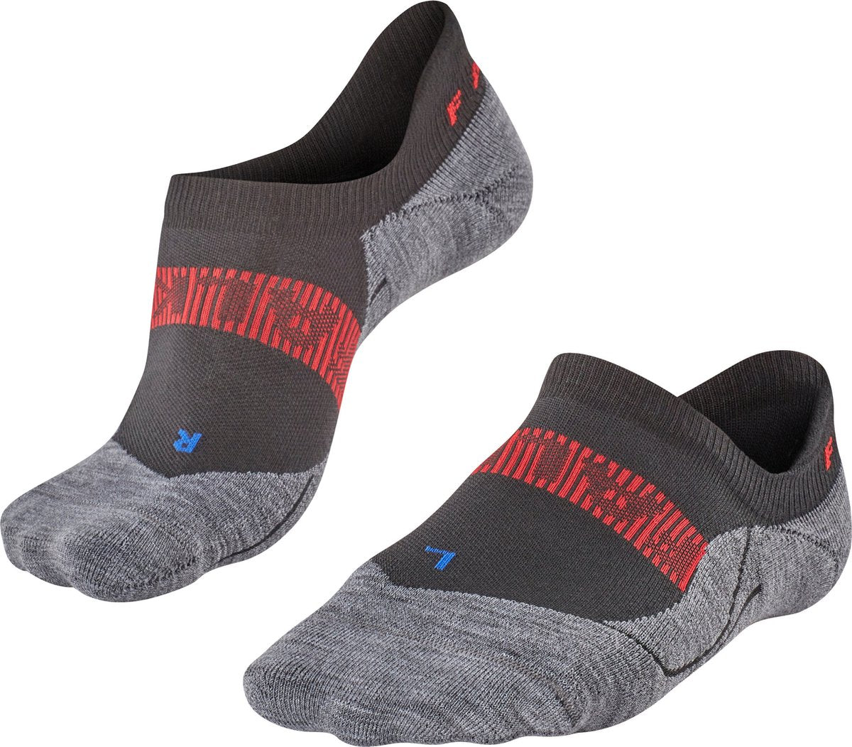 Falke ru4 cool invisible anti-blaar functioneel materiaal hardloopsokken dames zwart - maat 37-38
