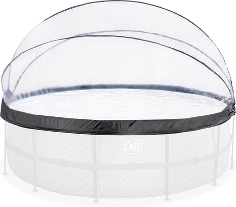 Exit toys exit zwembad overkapping eco ø450cm - zwembad dome - universeel - zwembad accessoire - weerbestendig