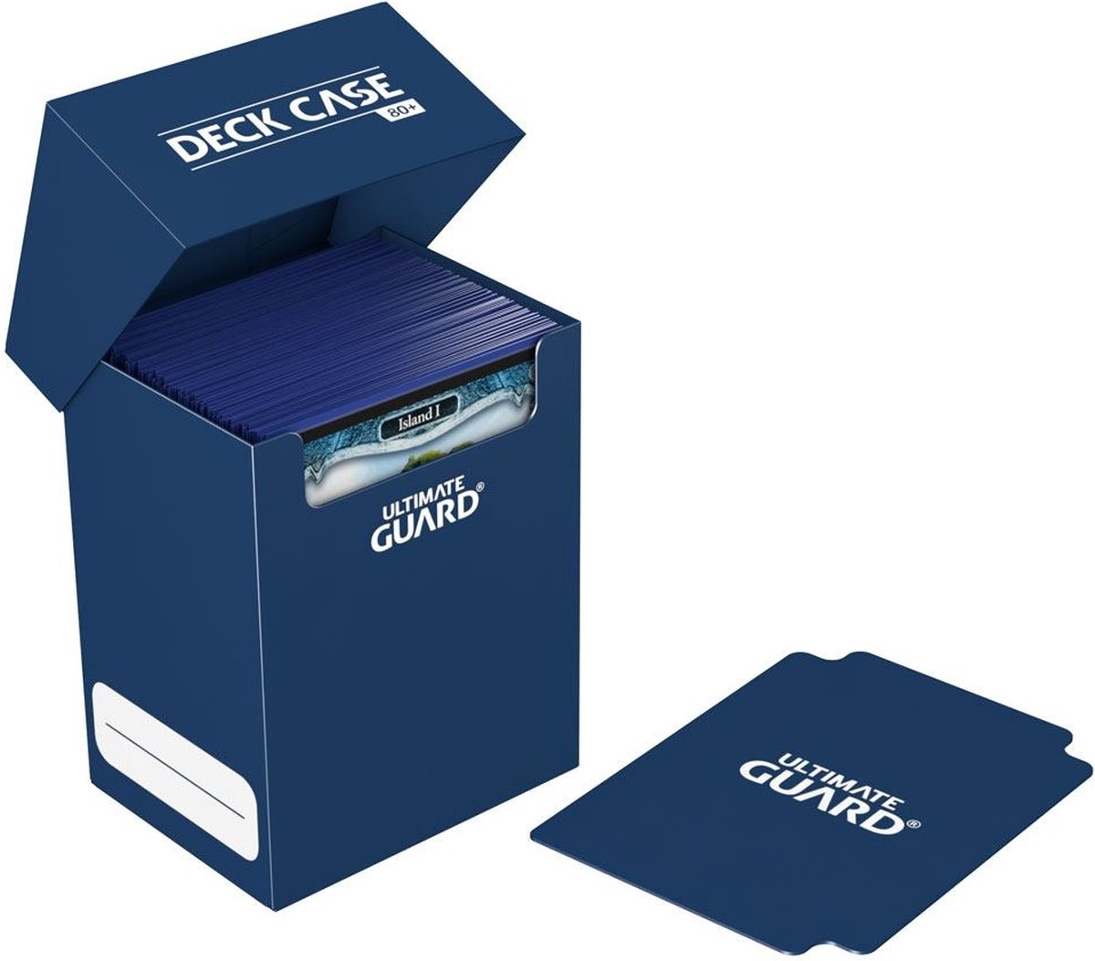 Ultimate guard deck case 80+ - blue