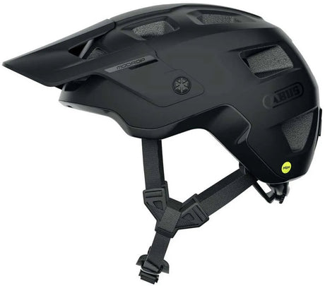 Abus fietshelm modrop mips velvet black m - 54-58 cm - zwart - geschikt voor gebruik op mountainbikes - 370 g