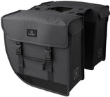 Fastrider hybride - dubbele fietstas - waterafstotend - 26 liter - grijs