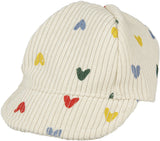 Heless poppenmuts hartjesconfetti, 35-45 cm
