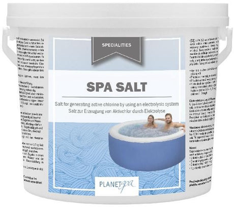 Planet spa zout spa 2kg - zwembad reiniger - zwembad reinigingsmiddel