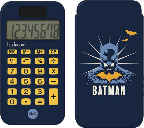 Lexibook batman 8 digits pocket calculators met bescherming hoes