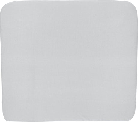 Meyco baby uni aankleedkussenhoes - light grey - 85x75cm