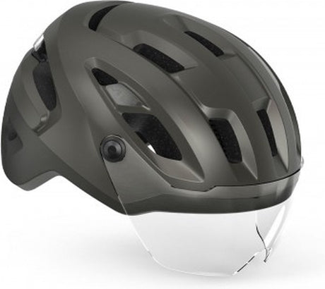 Met intercity mips fietshelm mannen vrouwen – fietshelm e-bike volwassenen – elektrische fiets – maat l (58-61cm) – nta 8776 – titanium allic matt (grijs)