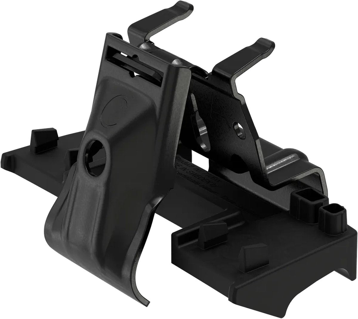 Thule kit 186014 flush rail 4-pack montagekit voor dakdragersysteem zwart