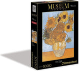 Clementoni legpuzzel van gogh sunflowers, 1000st.
