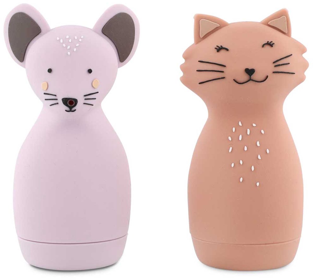 Trixie | badspeelgoed sproeiende dieren - mrs. cat mrs. mouse - badspeelgoed - 0m+ - gemakkelijk vast te pakken