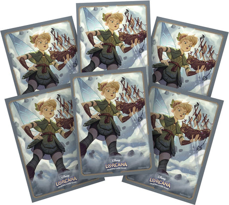 Disney lorcana - reign of jafar - card sleeve - set 8 - tinker bell - en.