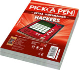999games 999 games pick a pen hackers scoreblokken, 2st.