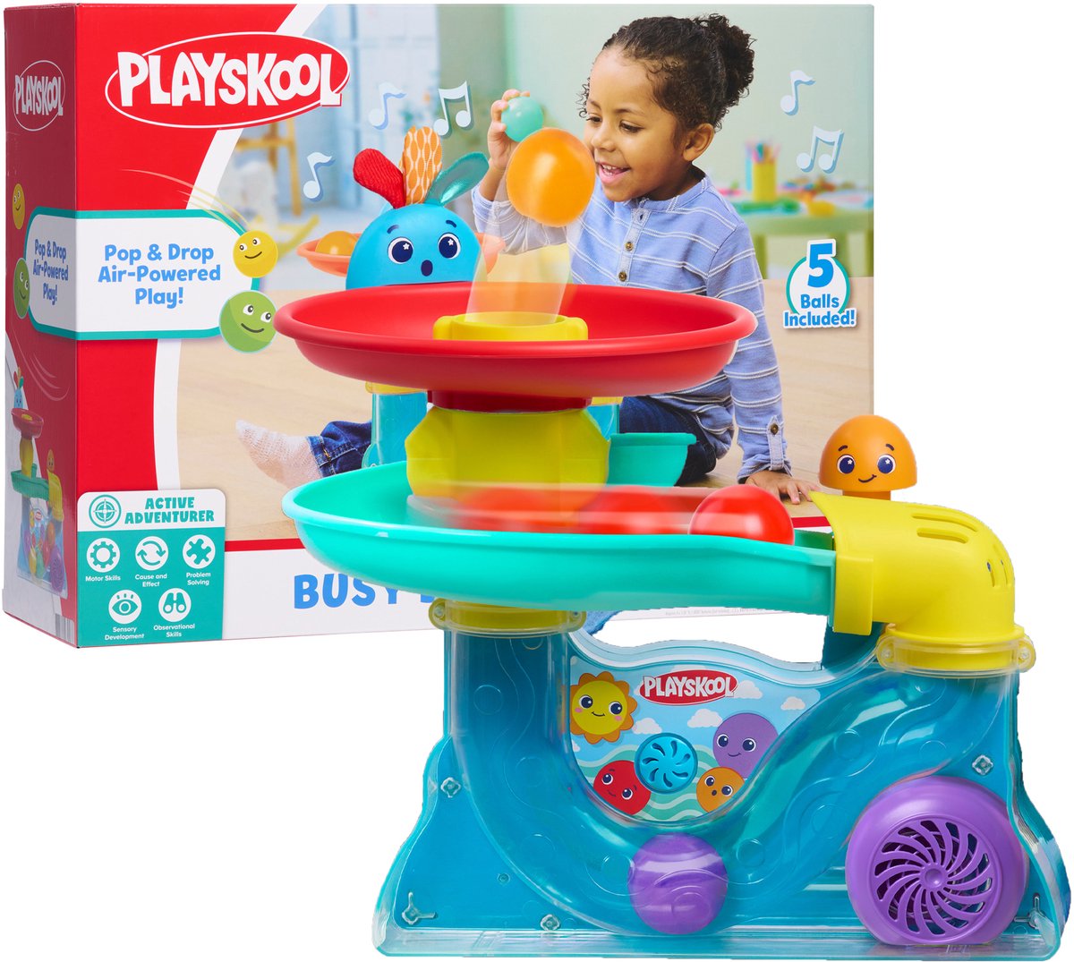 Just play playskool busy ball popper - educatief activiteitenspel