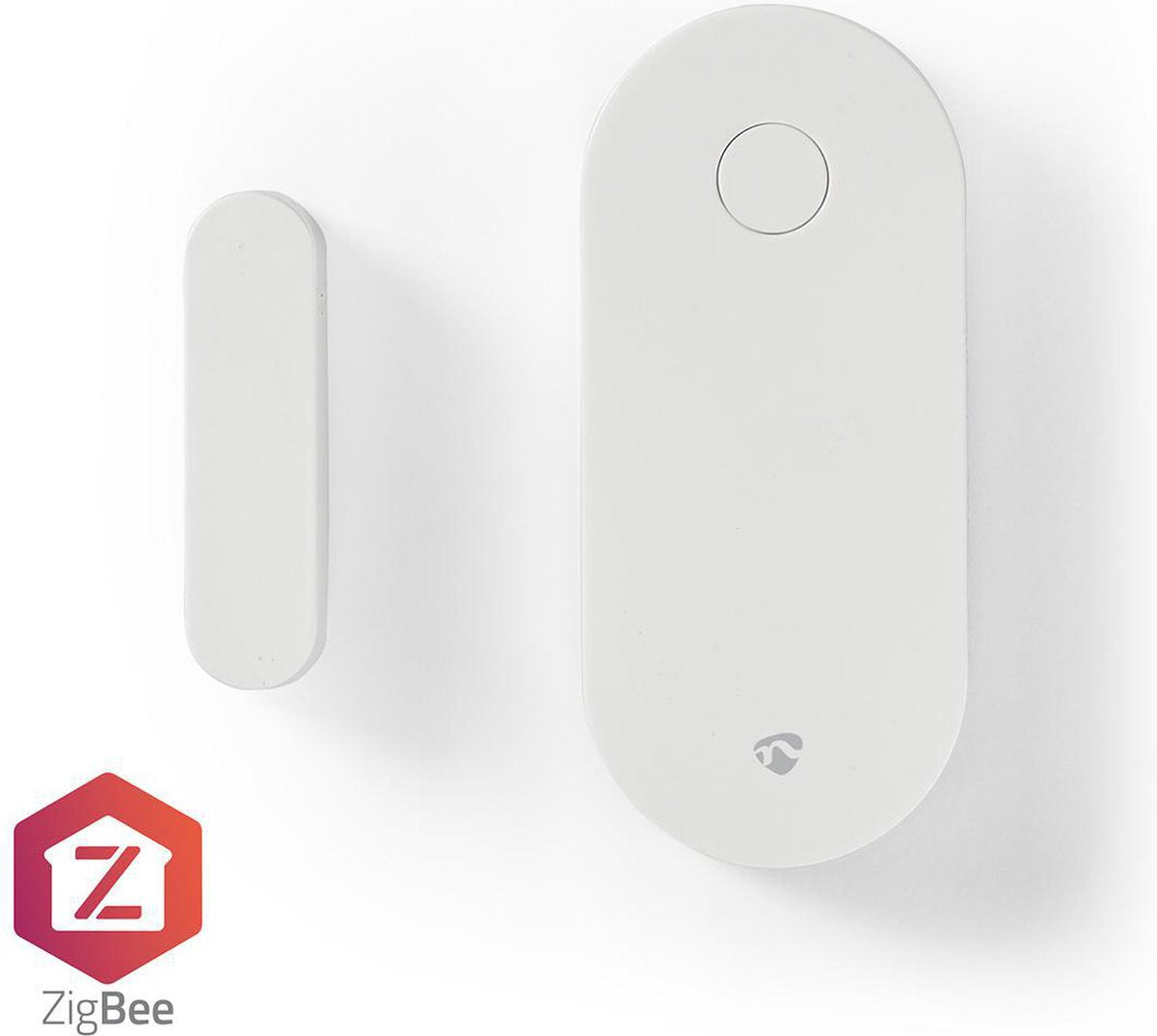 Nedis smartlife slimme deur raam sensor - zigbee 3.0 - batterij gevoed - android ios - wit