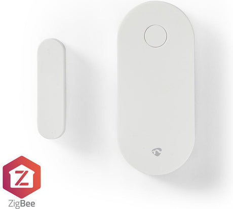 Nedis smartlife slimme deur raam sensor - zigbee 3.0 - batterij gevoed - android ios - wit
