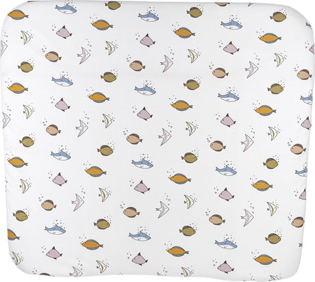 Meyco baby sea aankleedkussenhoes - multicolour - 85x75cm