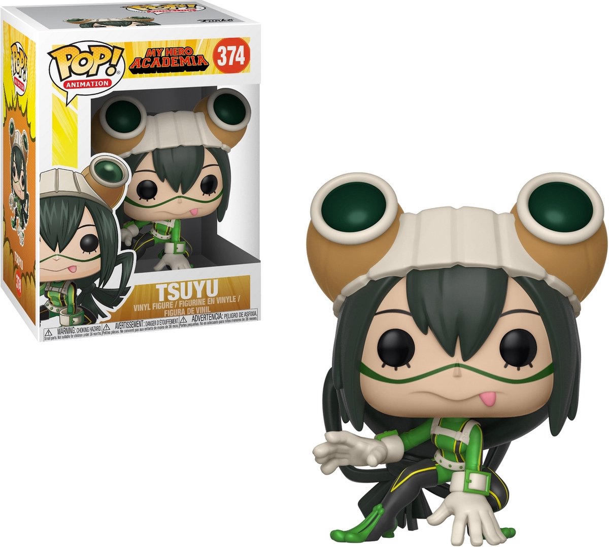 Funko pop! my hero academia tsuyu - #374 verzamelfiguur