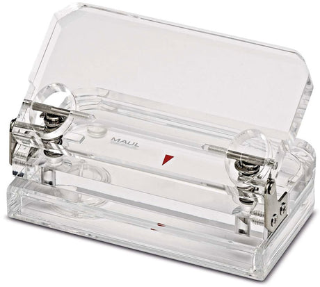 Maul perforator variabel acryl 10.7 x 6.3 x 6.9 cm transparant