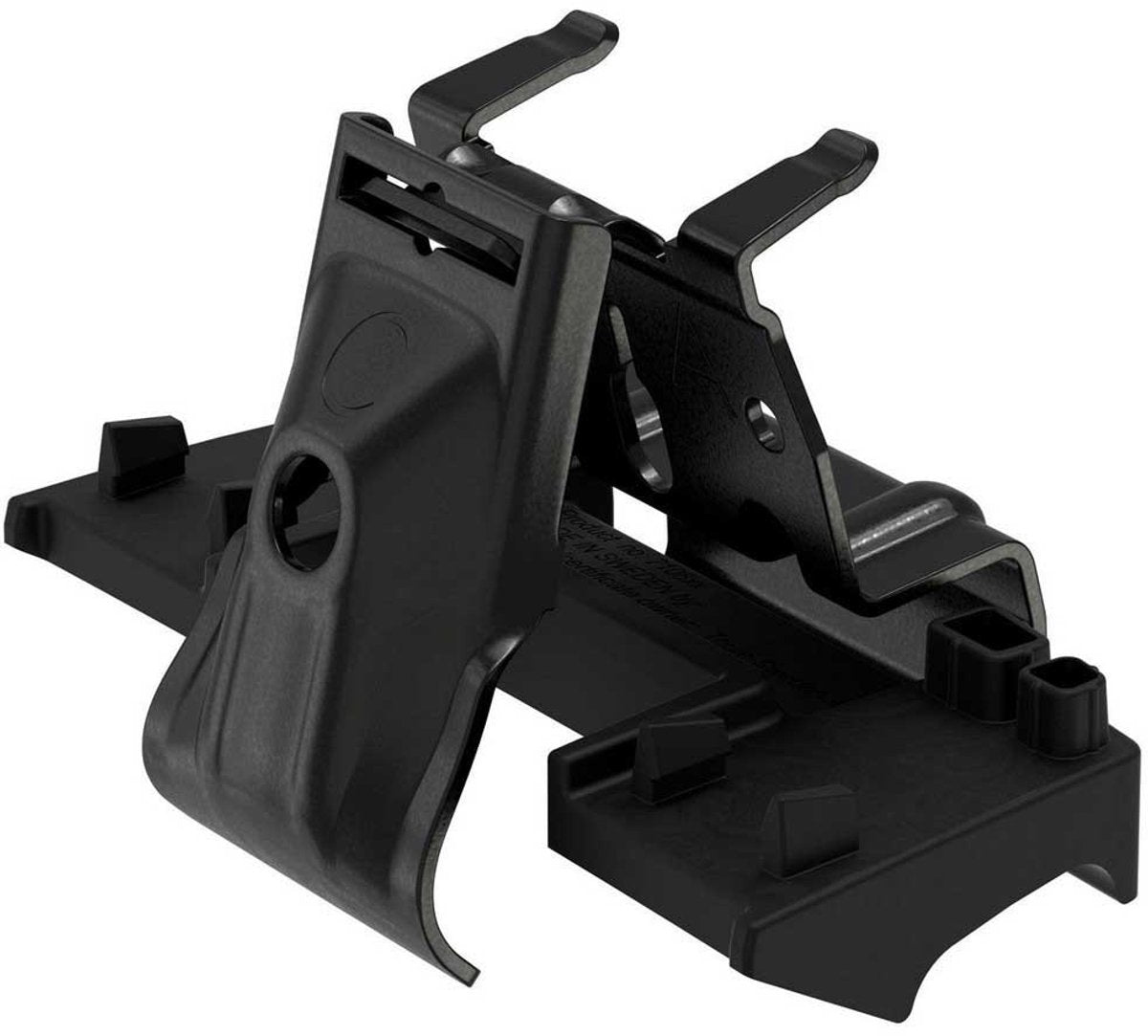 Thule kit 186096 flush rail 4-pack montagekit voor dakdragersysteem zwart