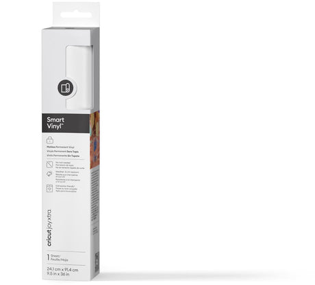Cricut smart vinyl permanent joy xtra 24,1x91,5cm 1 sheet (white)