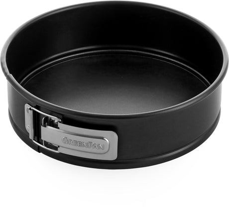 Greenpan bistro cakevorm - 24cm - pfas-vrije antikleeflaag - keramische bakvorm - ovenbestendig tot 230°c - rond - zwart