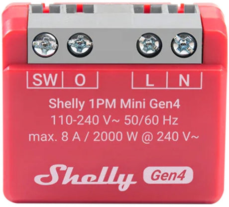 Shelly 1pm mini gen4
