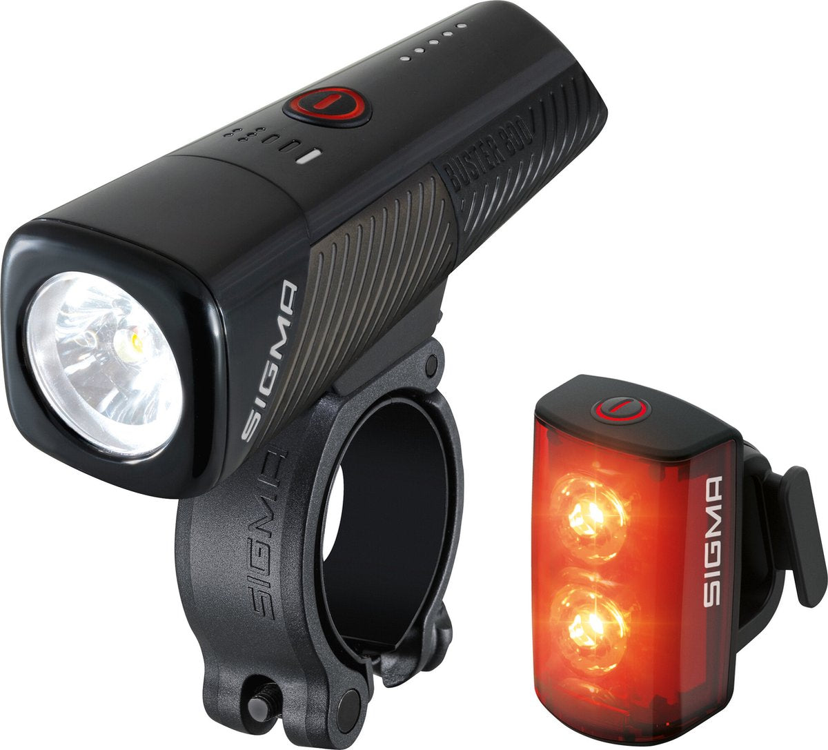 Verlichtingset Sigma Buster 800 USB + Buster RL 80 Flash USB