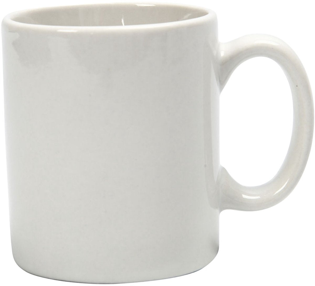 Creativ company creative decoreer jouw mok 7 cm 6 cm wit per stuk