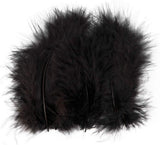Creativ company dons zwart 5-12 cm, 15st.