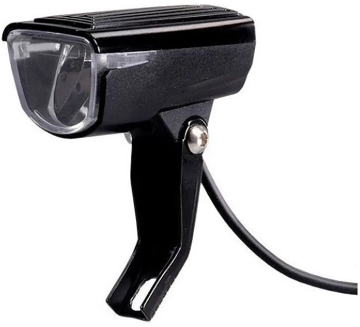 koplamp Luna e-bike led 6 cm voorvork 25 lux zwart