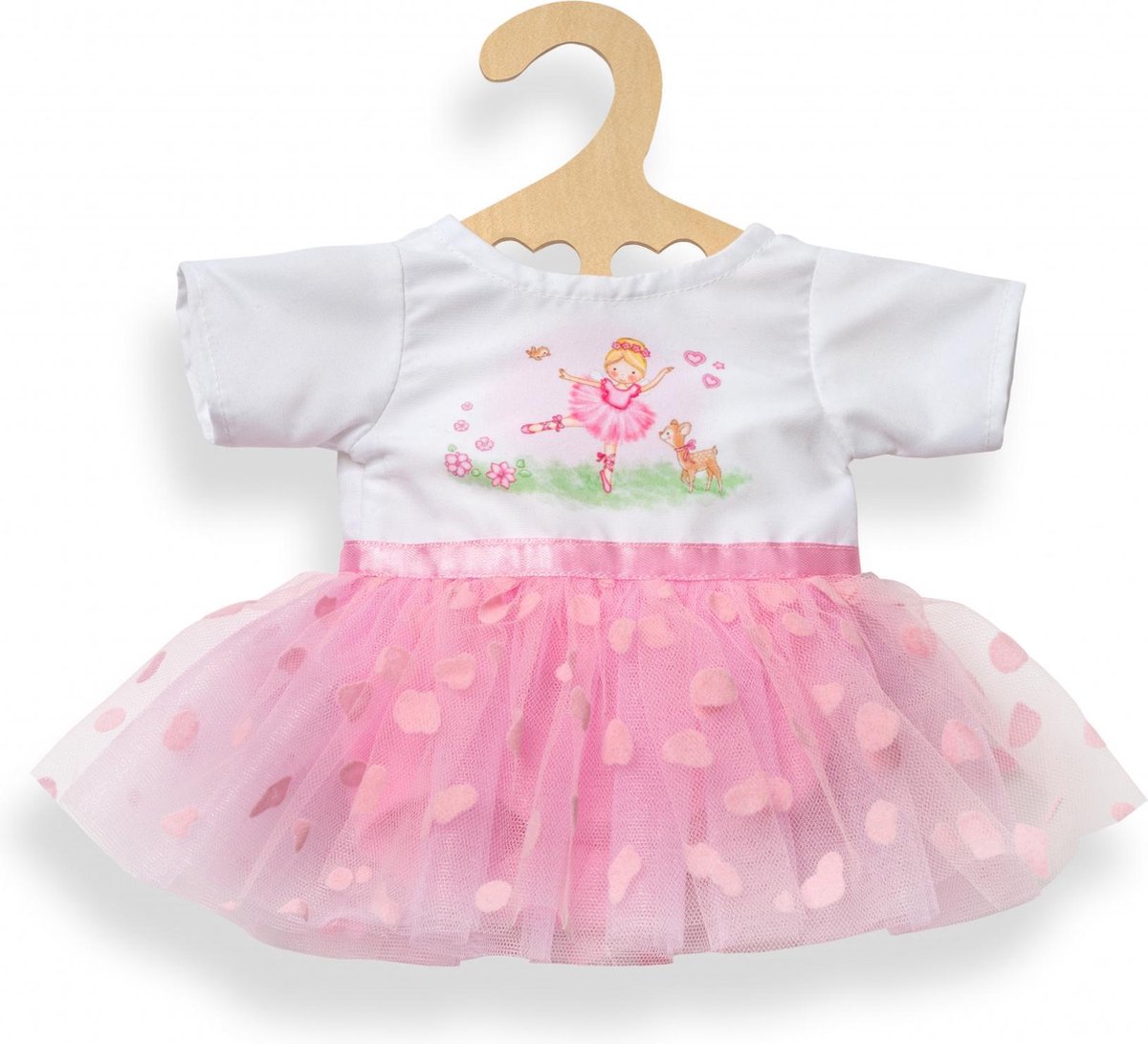 Heless poppenjurk ballerina, 28-35 cm