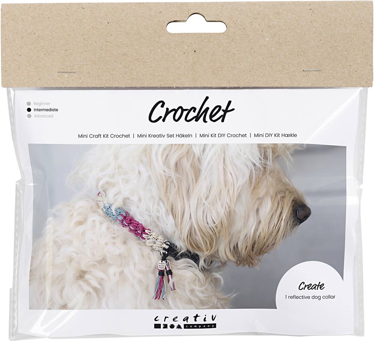 Creativ company mini hobbyset haken hondenhalsband