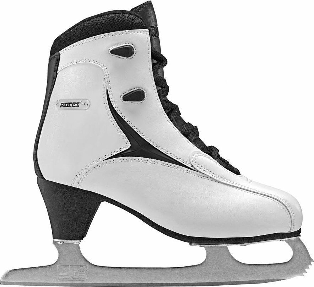 Roces – rfg 1 – kunstschaatsen – schaatsen kinderen – wit – rvs ijzer stevige enkelondersteuning – maat eu 35
