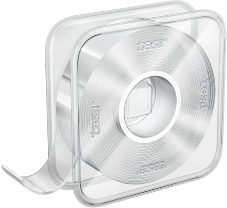 Tesa nano tape transparant dubbelzijdig verwijderbaar herbruikbaar weerbestendig – 3m x 30mm