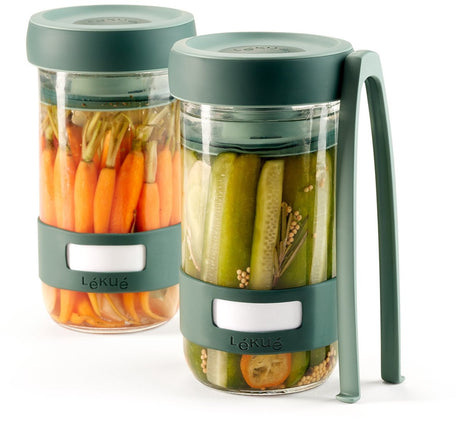 Lékué fermentatie set - green